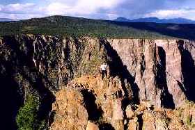 [Me at Canyon of the Gunnison on Top of Something]