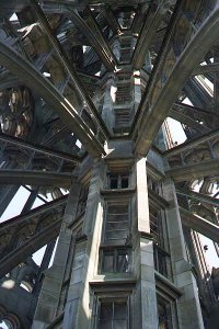 [Climbing the Church Tower of Ulm, Germany]