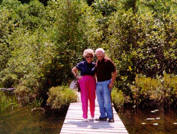 [Mom and Dad at Upper Saranac Lake]