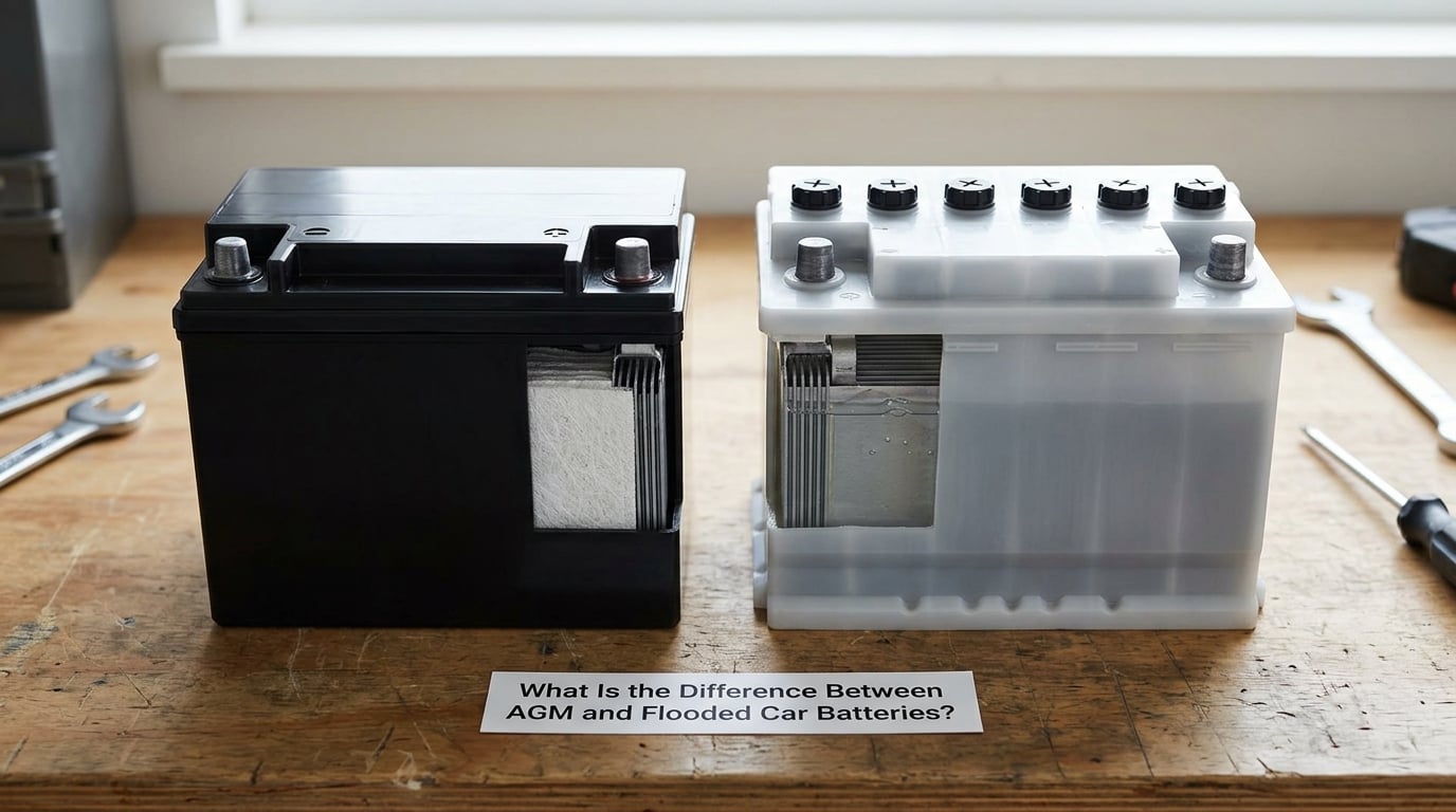 What Is the Difference Between AGM and Flooded Car Batteries?
