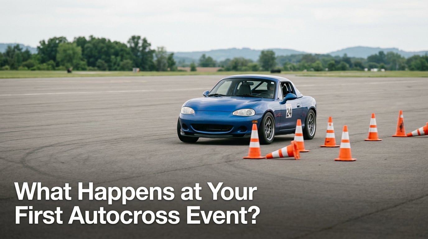 What Happens at Your First Autocross Event?