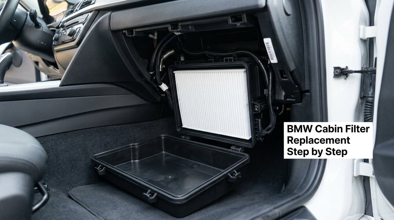 BMW Cabin Filter Replacement Step by Step