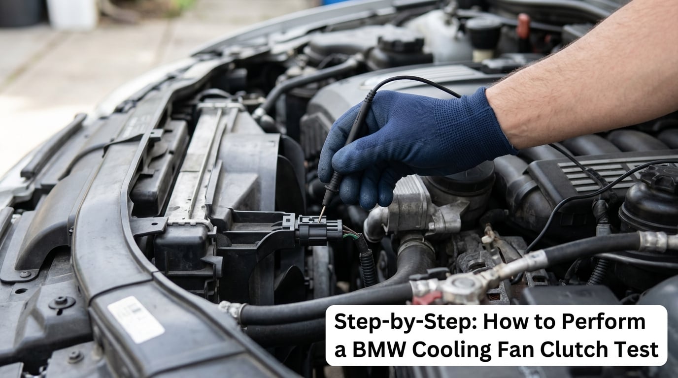 Step-by-Step: How to Perform a BMW Cooling Fan Clutch Test