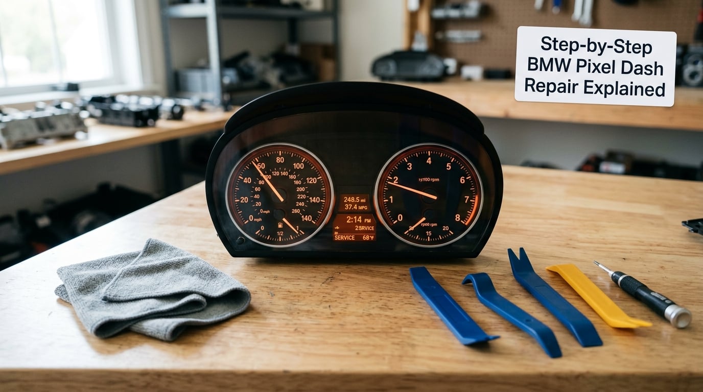 Step-by-Step BMW Pixel Dash Repair Explained