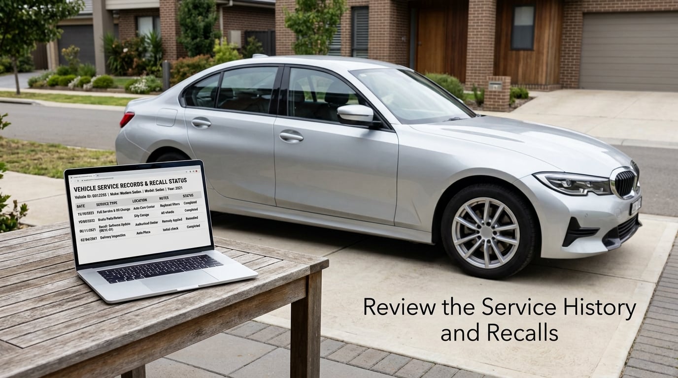 Review the Service History and Recalls