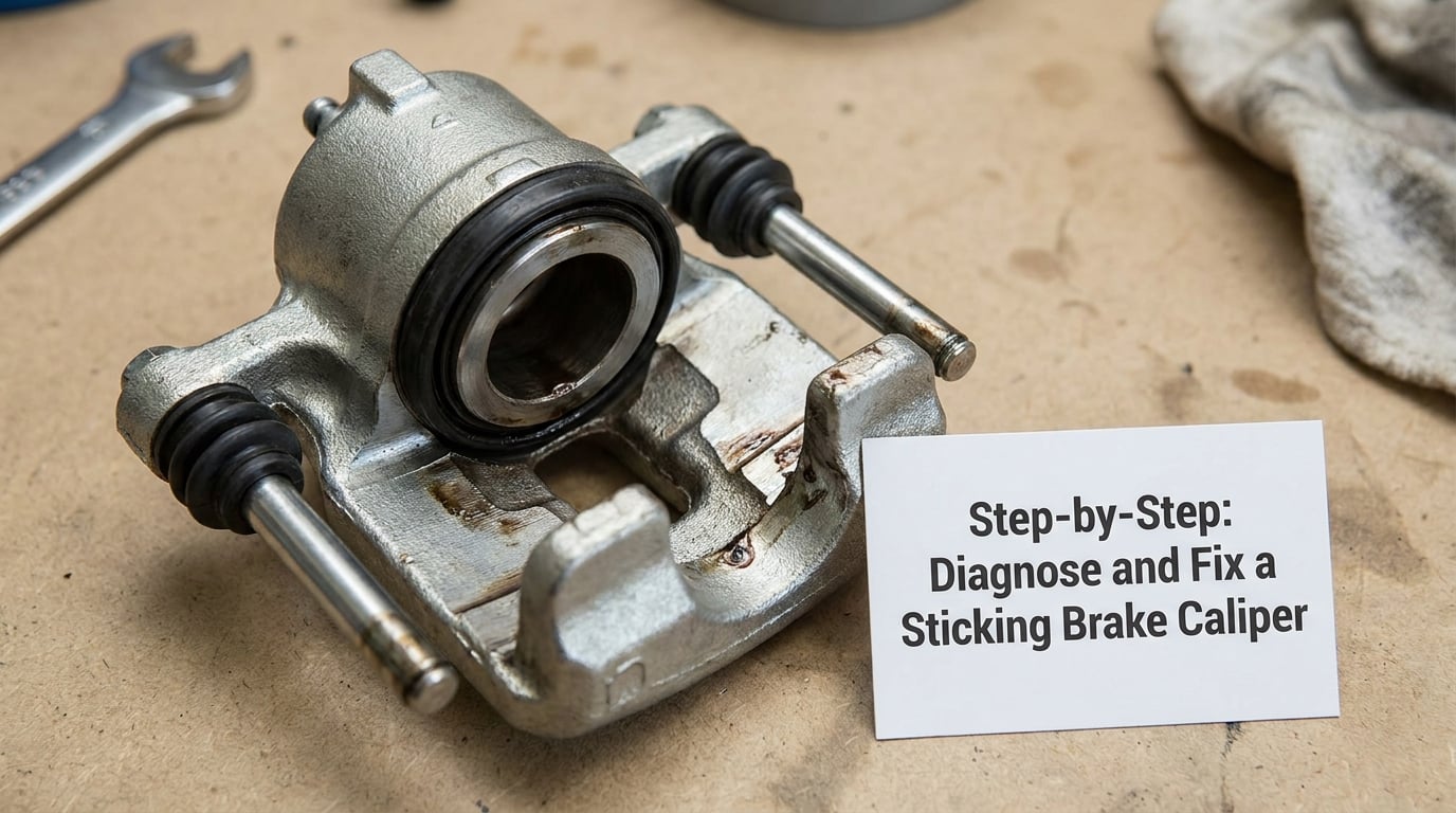 Step-by-Step: Diagnose and Fix a Sticking Brake Caliper