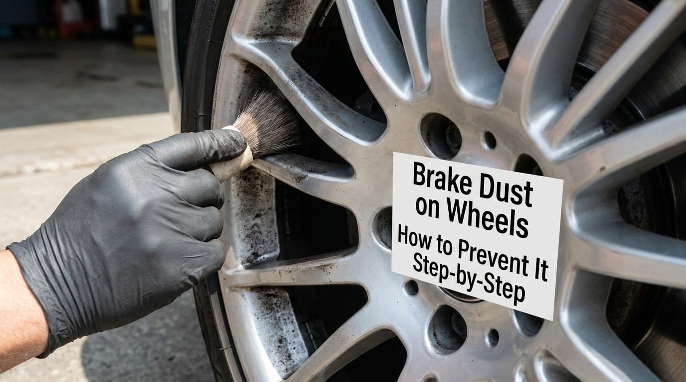 Brake Dust on Wheels How to Prevent It Step-by-Step