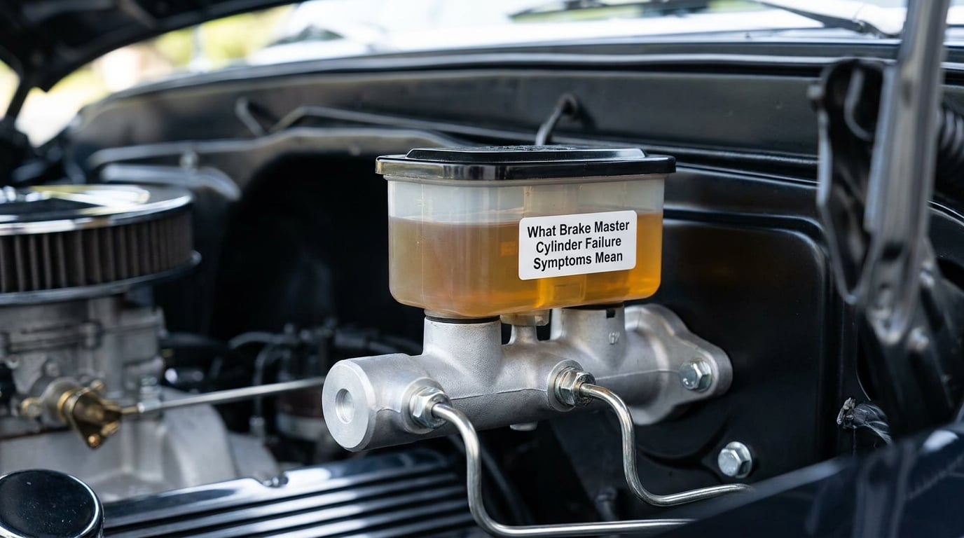 What Brake Master Cylinder Failure Symptoms Mean