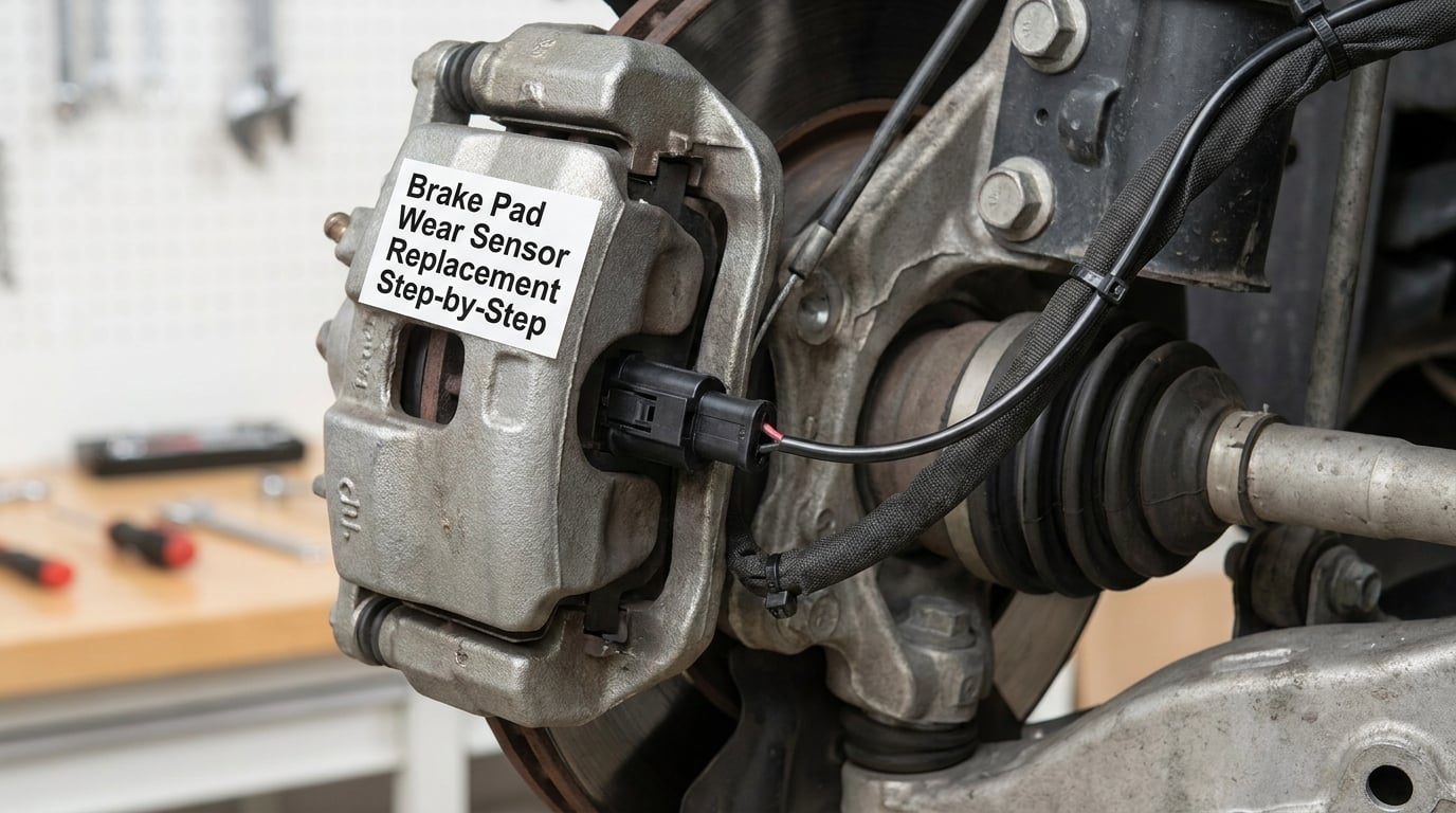 Brake Pad Wear Sensor Replacement Step-by-Step