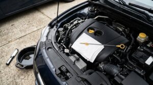 how to check for engine oil sludge
