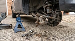sway bar end link noise diagnosis