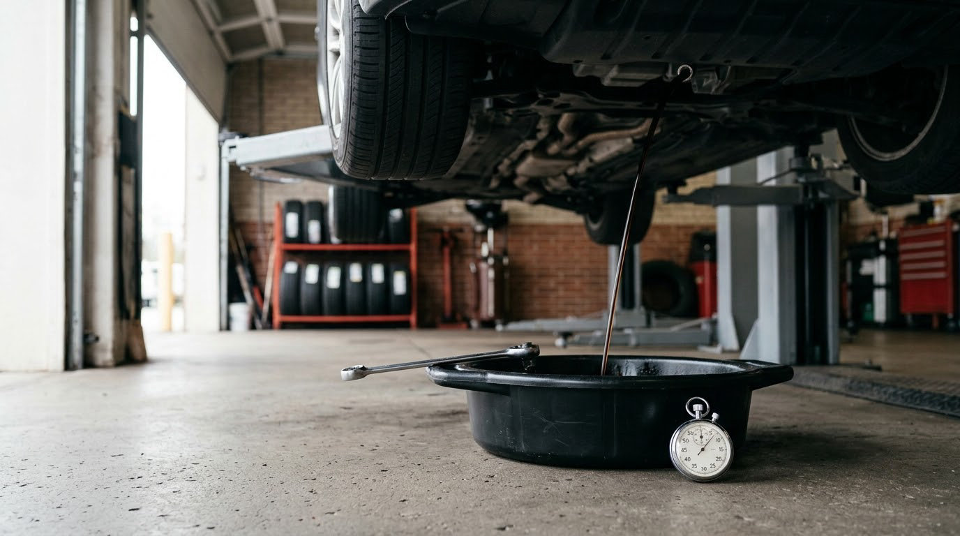 how long does an oil change take