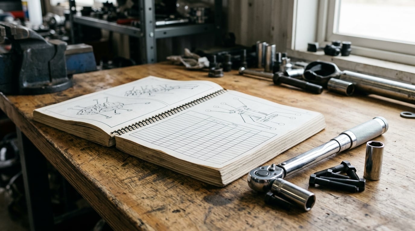 how to read a torque spec chart
