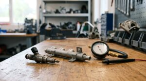 how to tell if a fuel injector is clogged