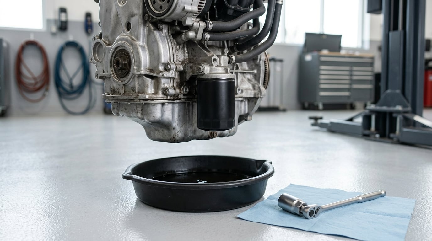 how to remove a stuck oil filter