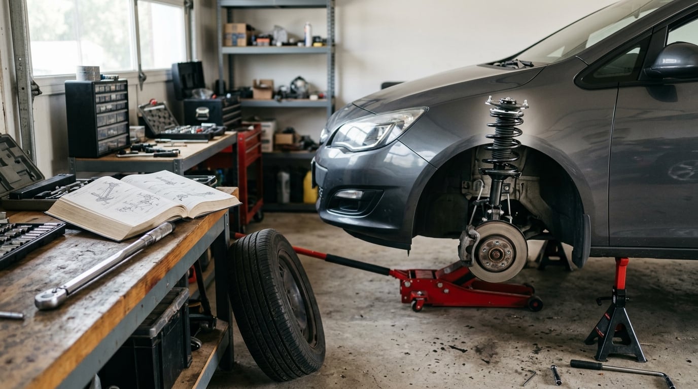 how to replace struts yourself