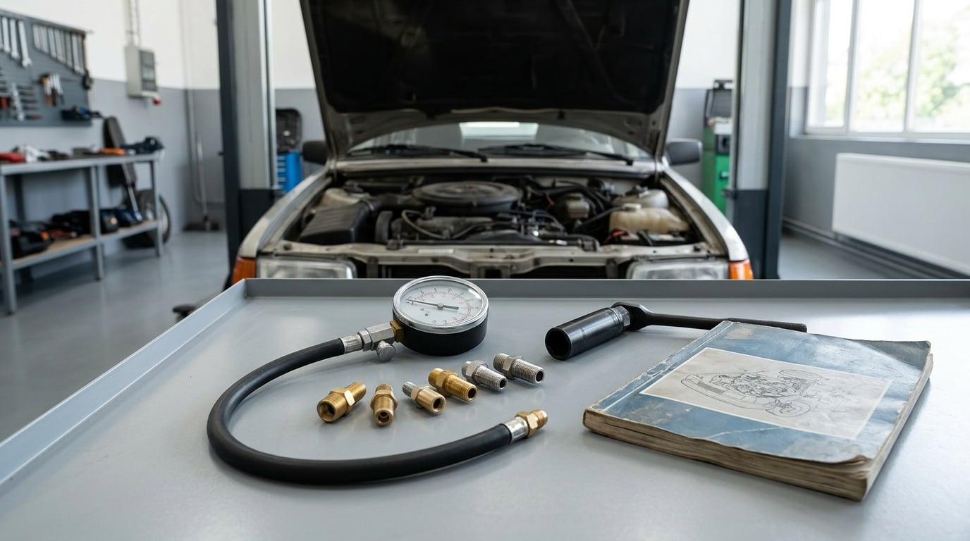 how to do a compression test on an engine