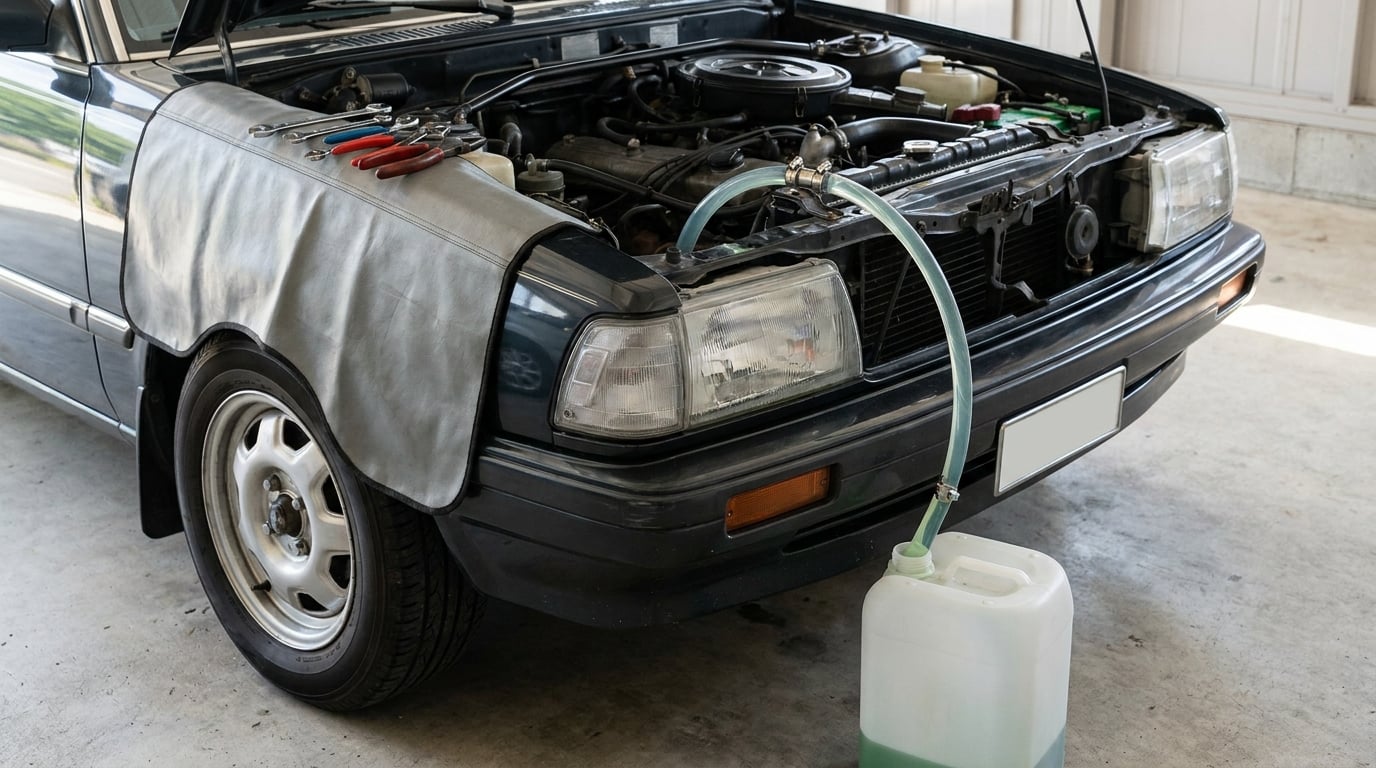 how to burp air out of a cooling system