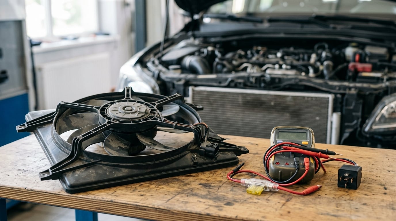 how to tell if a radiator fan is not working