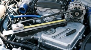 how to check belt tension