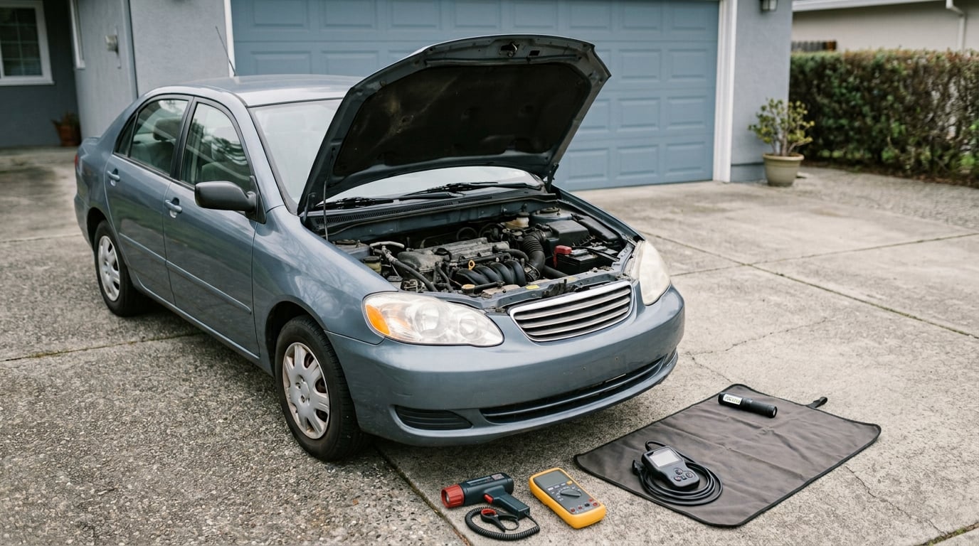 what causes a car to hesitate on acceleration