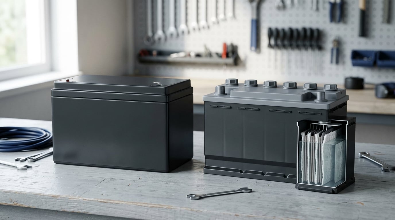 agm vs flooded car battery explained