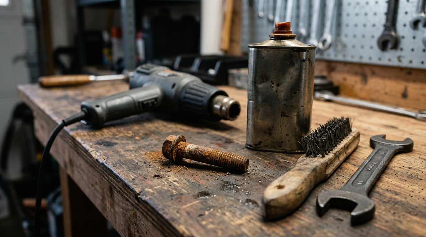 how to use penetrating oil correctly