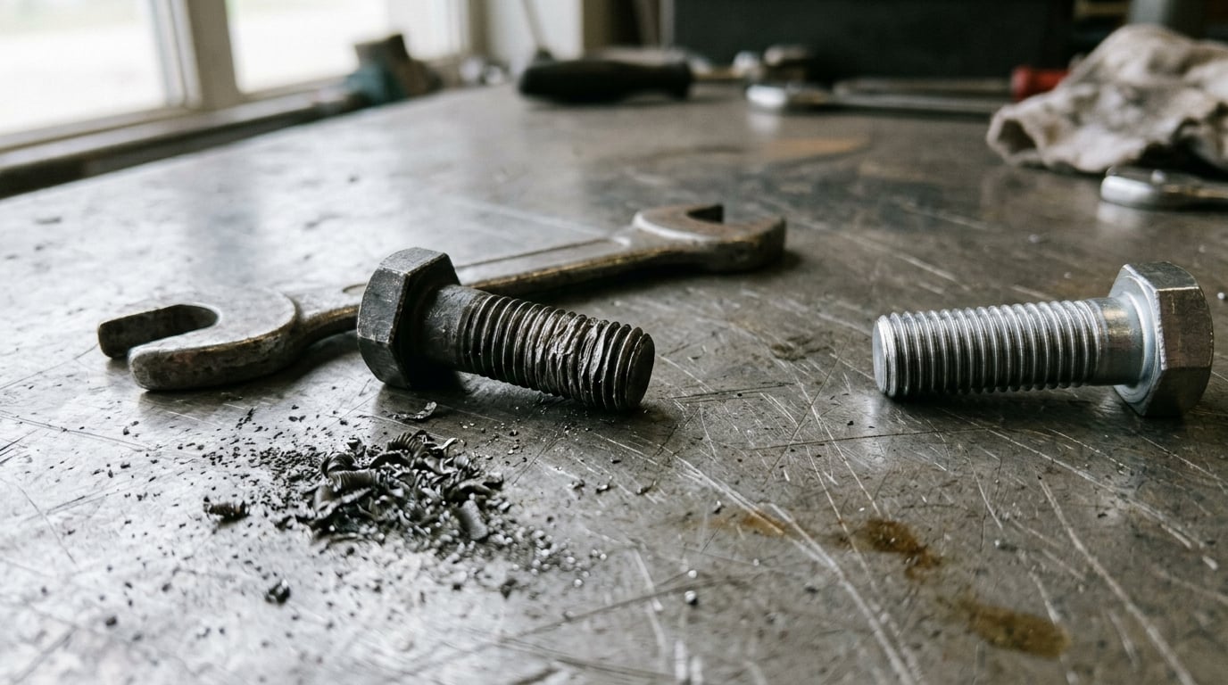 what happens if you overtighten a bolt