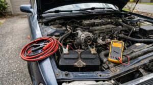 how to tell if it is the battery or the alternator
