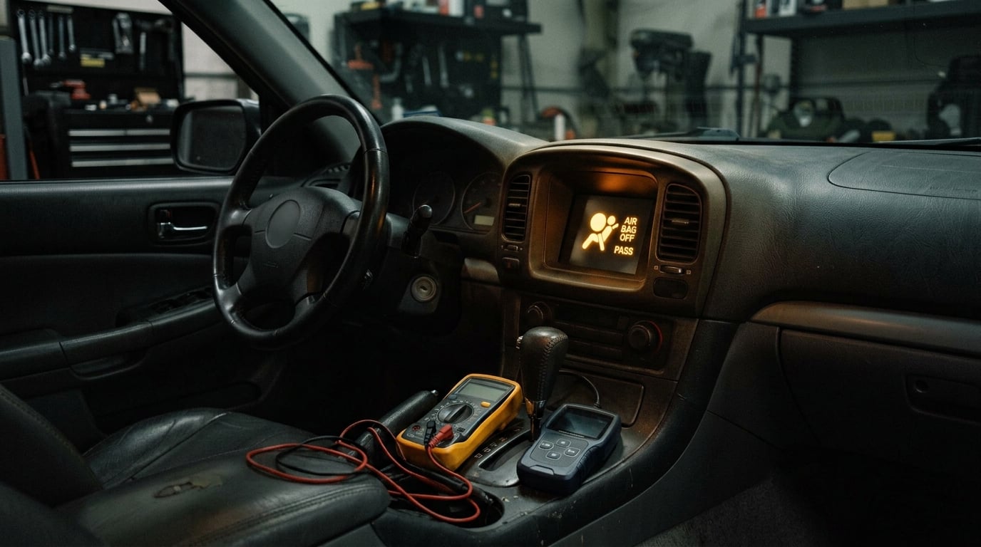 what does an airbag light mean