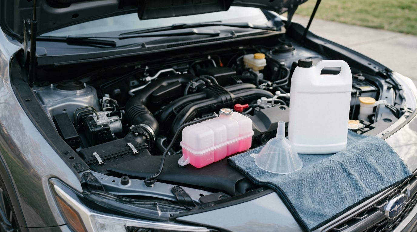 how to top off coolant correctly