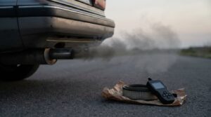 what causes black smoke from the exhaust