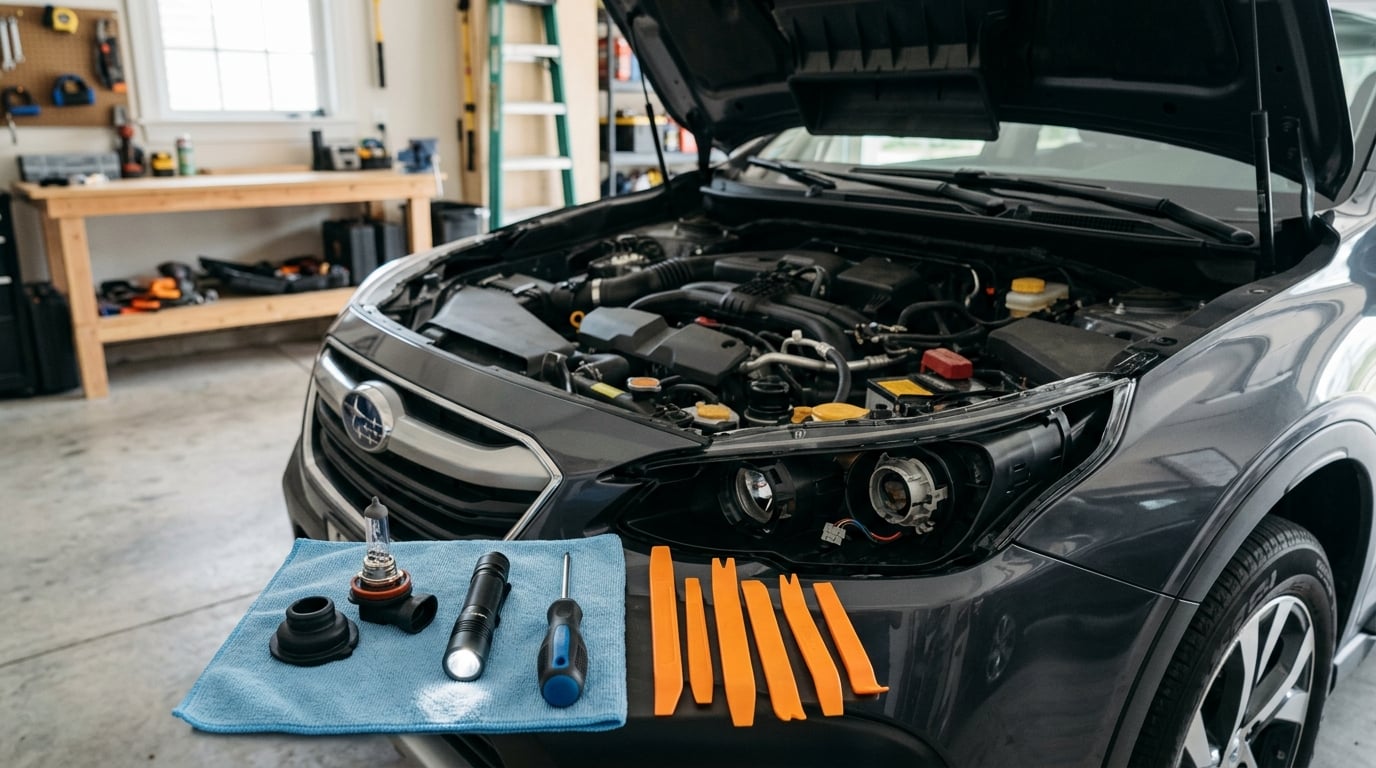 how to replace headlight bulbs yourself
