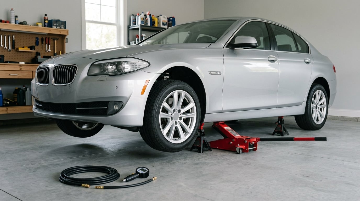 how to prevent flat spots on tires during storage