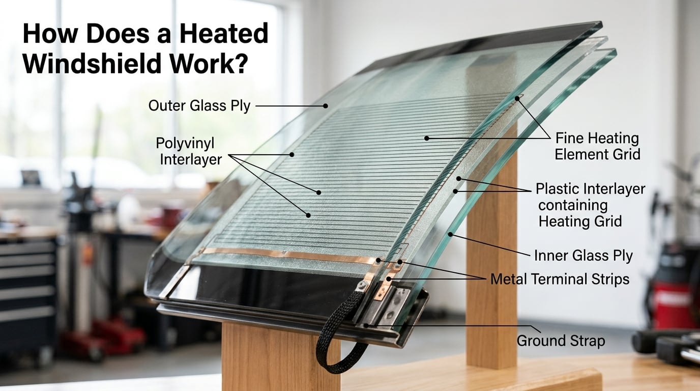 How Does a Heated Windshield Work?