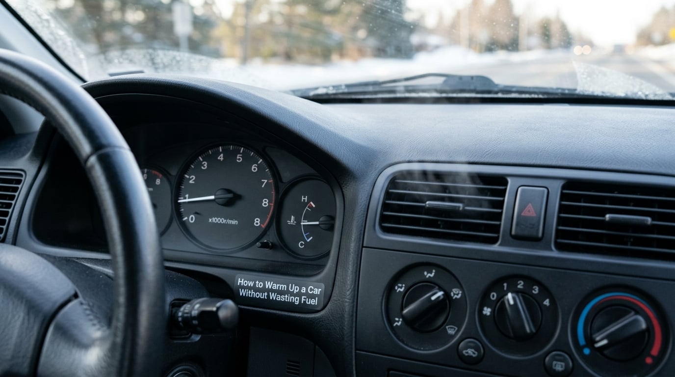 How to Warm Up a Car Without Wasting Fuel