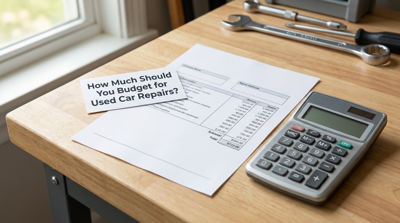 How Much Should You Budget for Used Car Repairs?