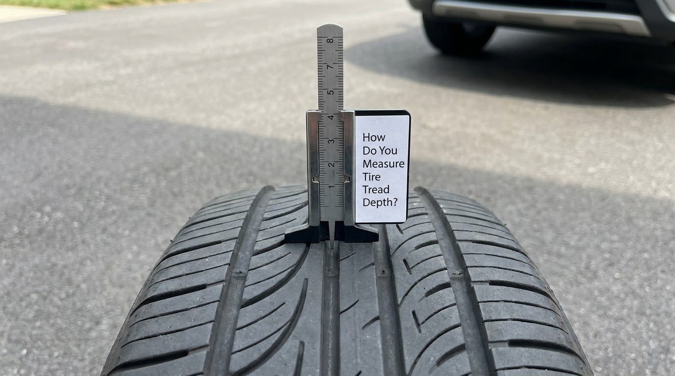 How Do You Measure Tire Tread Depth?