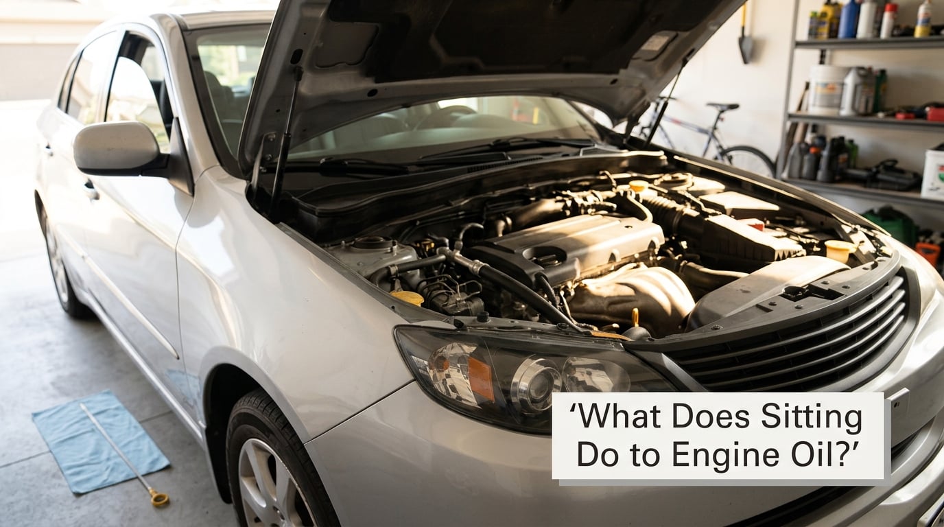 What Does Sitting Do to Engine Oil?