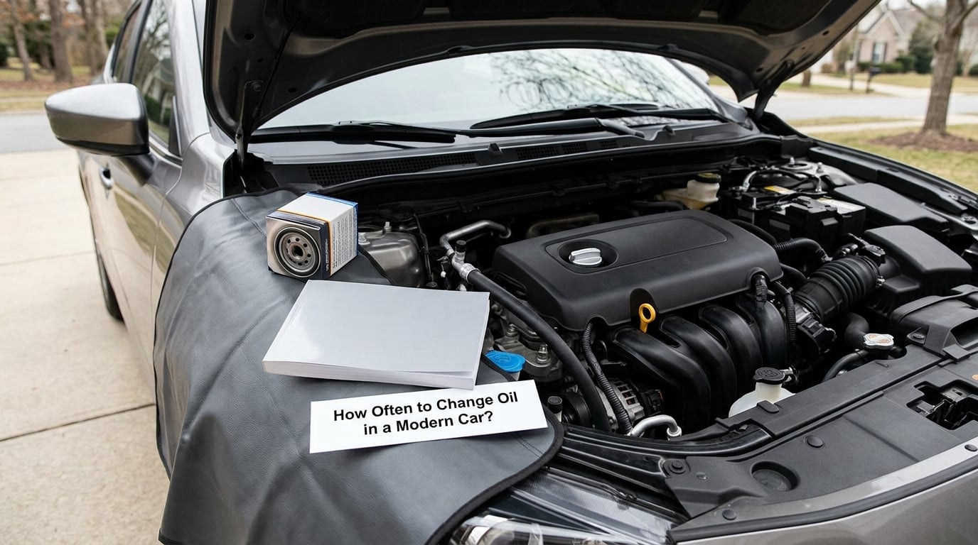 How Often to Change Oil in a Modern Car?