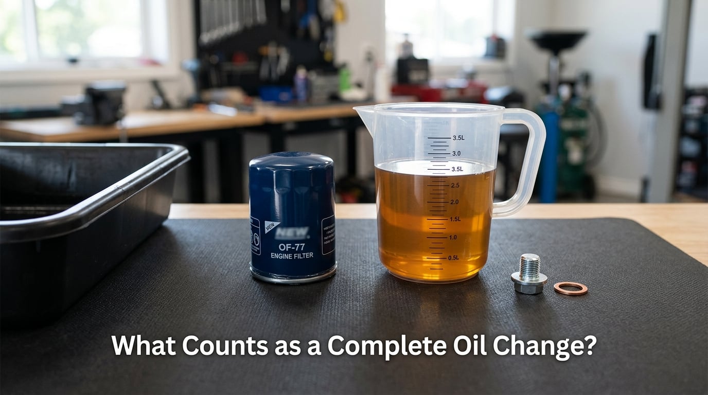 What Counts as a Complete Oil Change?