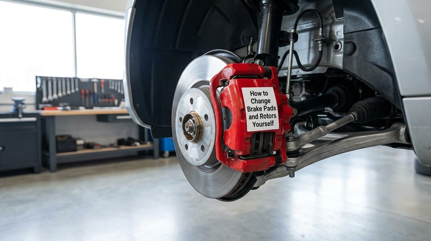 How to Change Brake Pads and Rotors Yourself