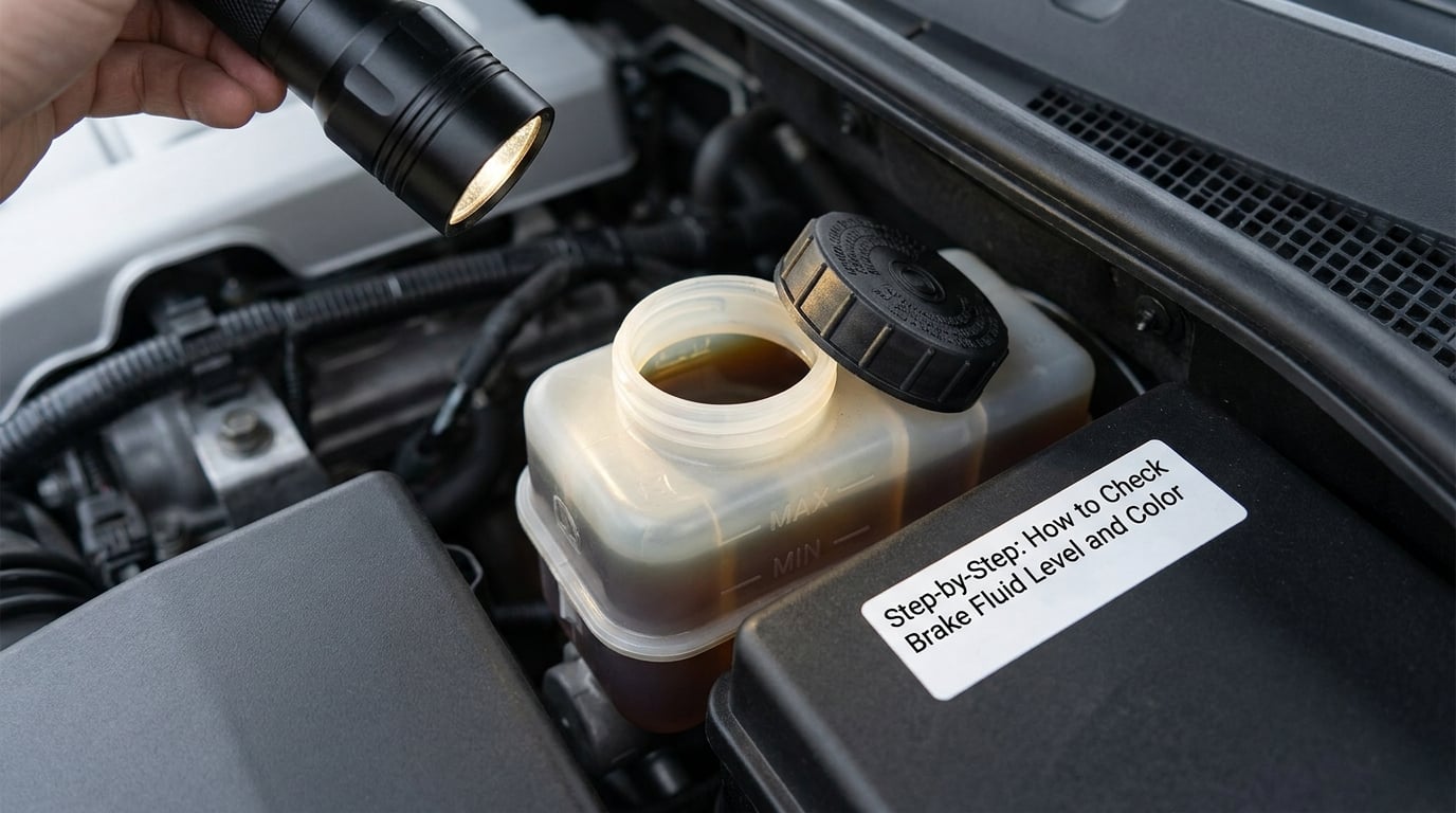 Step-by-Step: How to Check Brake Fluid Level and Color