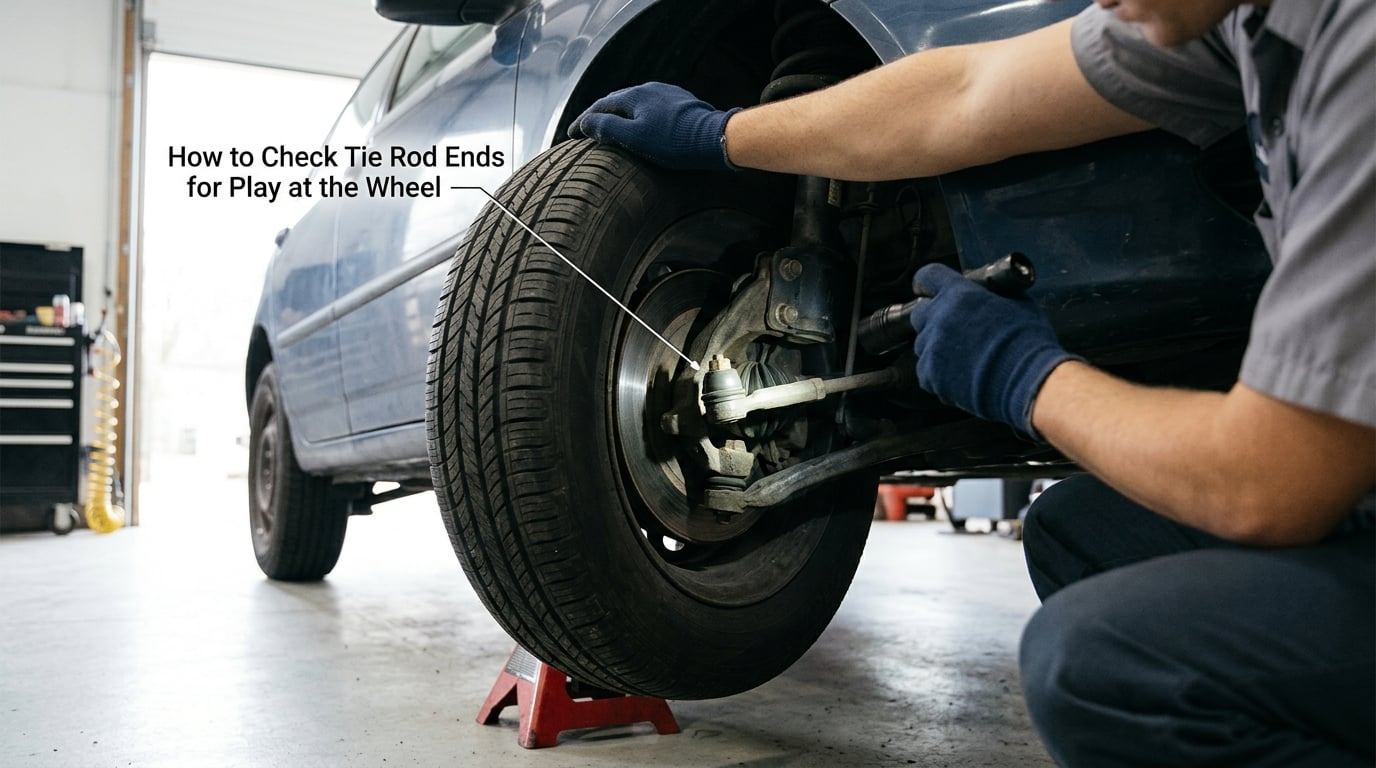 How to Check Tie Rod Ends for Play at the Wheel