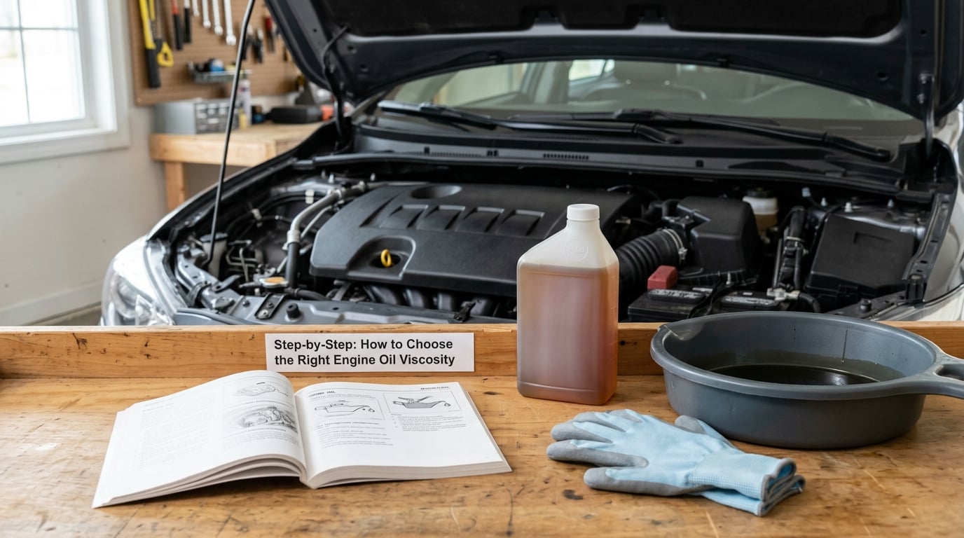 Step-by-Step: How to Choose the Right Engine Oil Viscosity