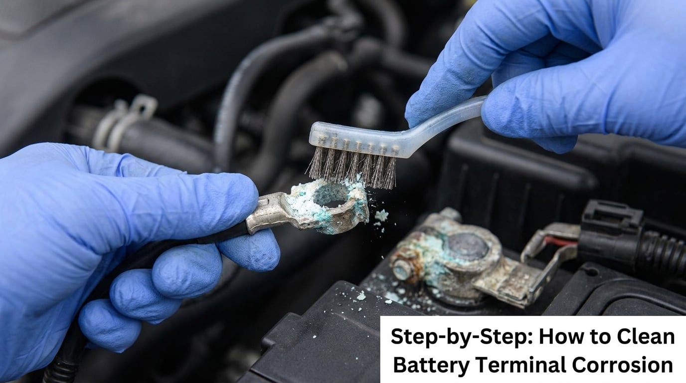 Step-by-Step: How to Clean Battery Terminal Corrosion