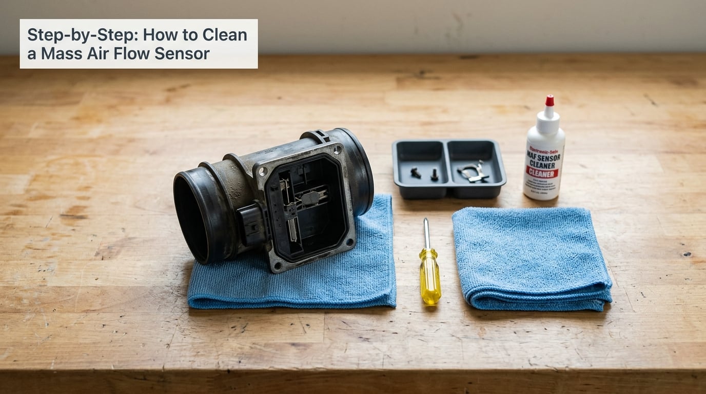 Step-by-Step: How to Clean a Mass Air Flow Sensor