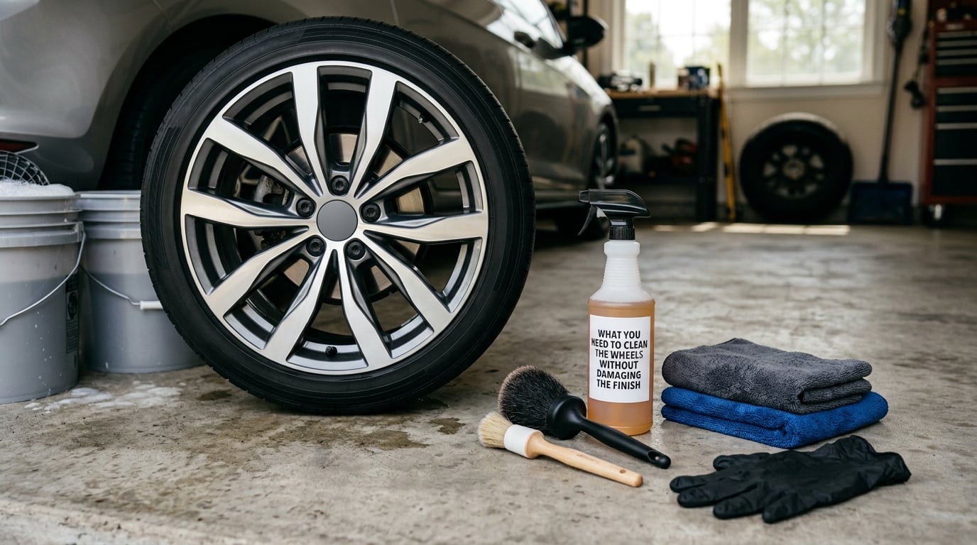 What You Need to Clean Wheels Without Damaging the Finish