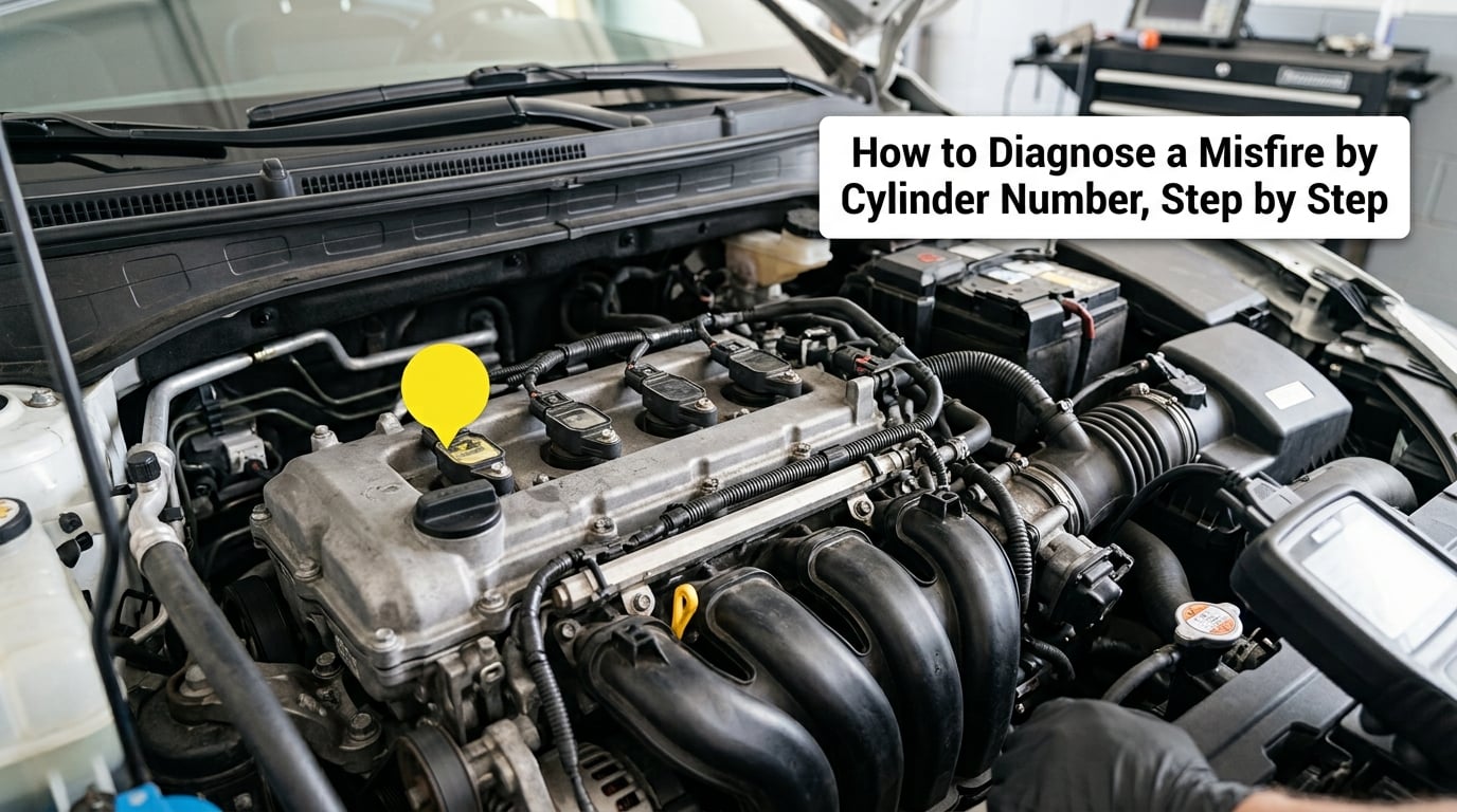 How to Diagnose a Misfire by Cylinder Number, Step by Step