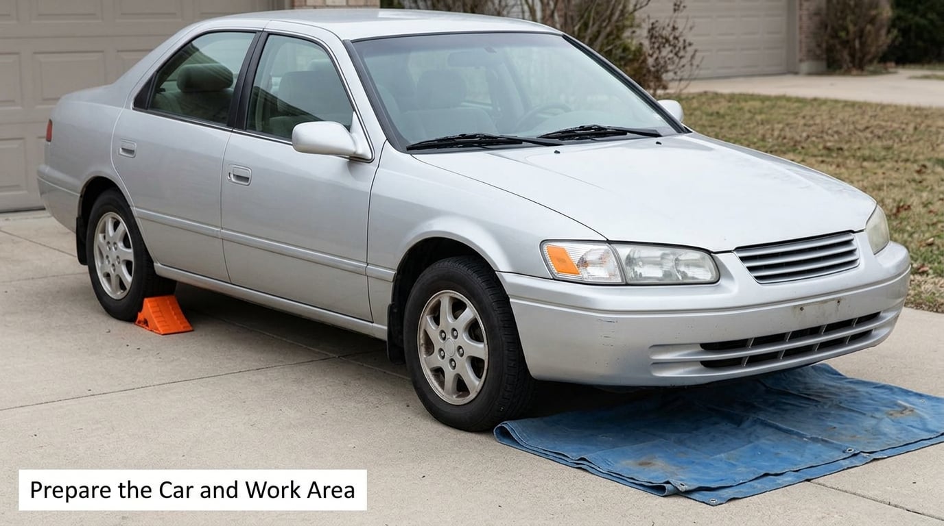 Prepare the Car and Work Area